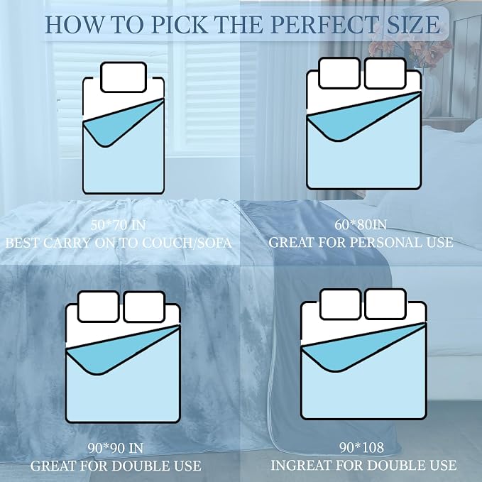 Cooling Blanket Queen Size, Cold Blanket - Image 6
