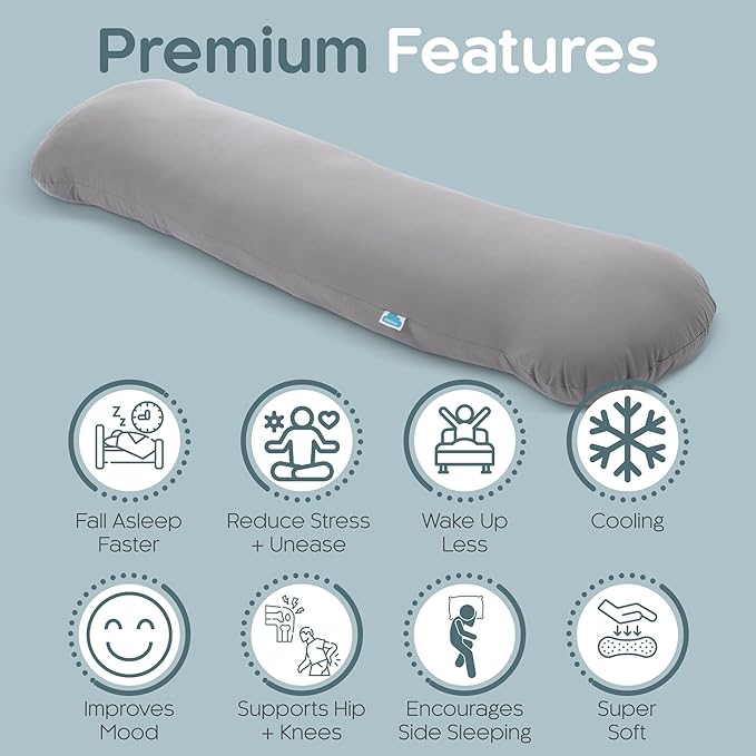 SleepCloud Weighted Body Pillow 6.5lbs - Image 3