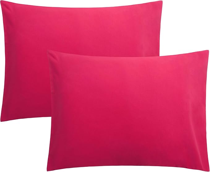 FLXXIE Pillow Cases Standard Size, Soft Microfiber Pillow Covers by FLXXIE