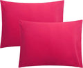 FLXXIE Pillow Cases Standard Size, Soft Microfiber Pillow Covers by FLXXIE
