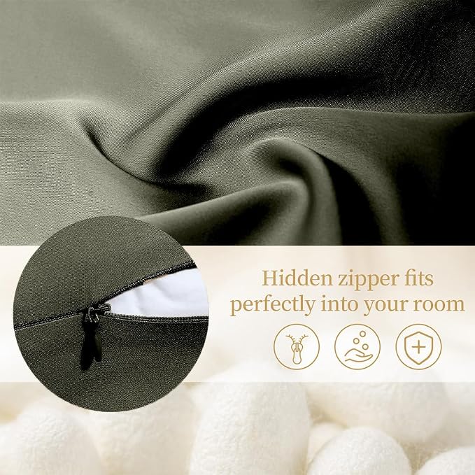 Mulberry Silk Pillowcase for Hair and Skin Queen Size 20"X 30" - Image 8