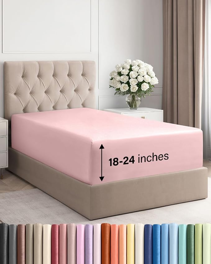 Extra Deep Twin XL Fitted Sheet by CGKUnlimited