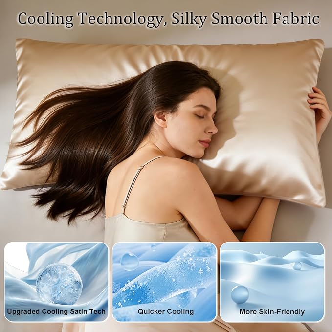 Bcareself Cooling Pillowcases Set of 2 - Image 3