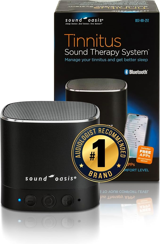 Sound Oasis® Bluetooth® Tinnitus Sound Therapy System® by SoundOasis