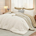 MUXHOMO 7 Pieces King Comforter Set, Soft Bed in a Bag King Size, All Season by MUXHOMO
