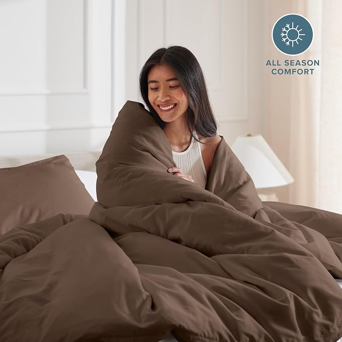 Bare Home Bedding Duvet Cover California King Size - Image 3