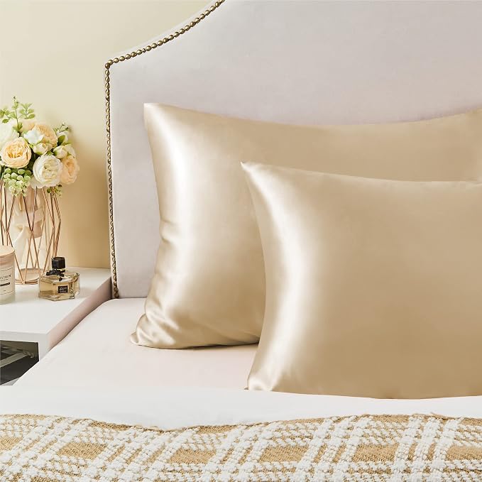 BEDELITE Satin Pillowcase for Hair and Skin, Super Soft and Cooling Similar to - Image 7