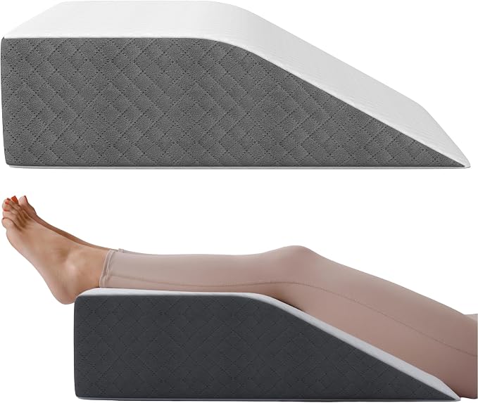 Kolbs Leg Elevation Pillow for After Surgery | Flat Top Bed Wedge Bolster - Image 8
