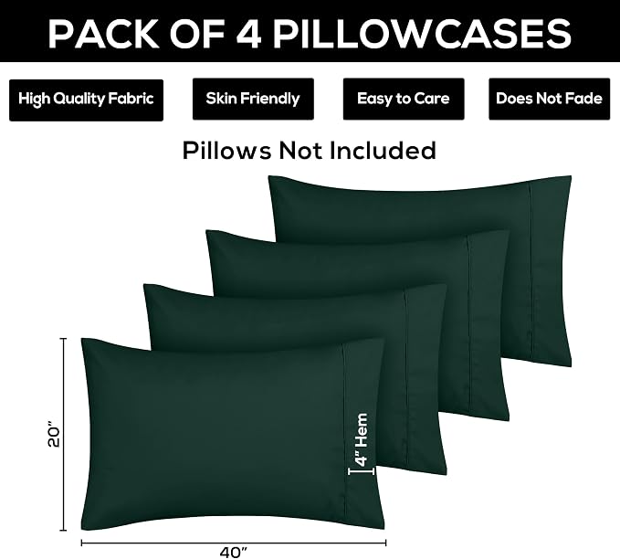 Utopia Bedding Queen Pillow Cases - Image 3