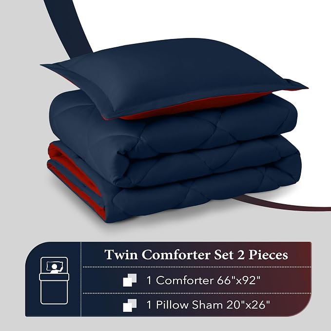 downluxe Twin Comforter Set - Image 6