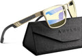 ANYLUV Blue Light Blocking Glasses Men Computer Gaming Glasses Lightweight by ANYLUV