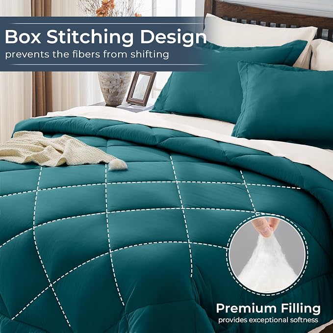 HEVUMYI Queen Comforter Set - Image 4