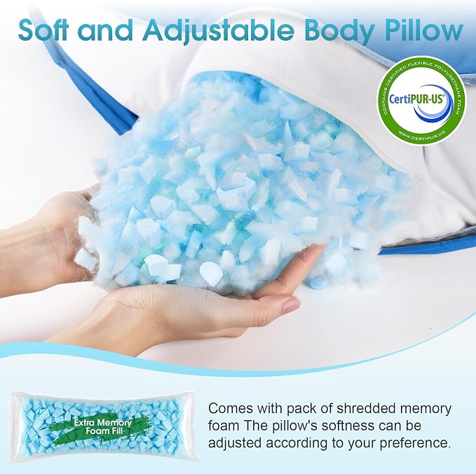 TranquilRelax C Shaped Body Pillow - Image 4