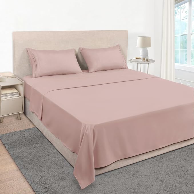 Mejoroom Bed Sheets Set, Extra Soft Luxury Full Sheets by Mejoroom