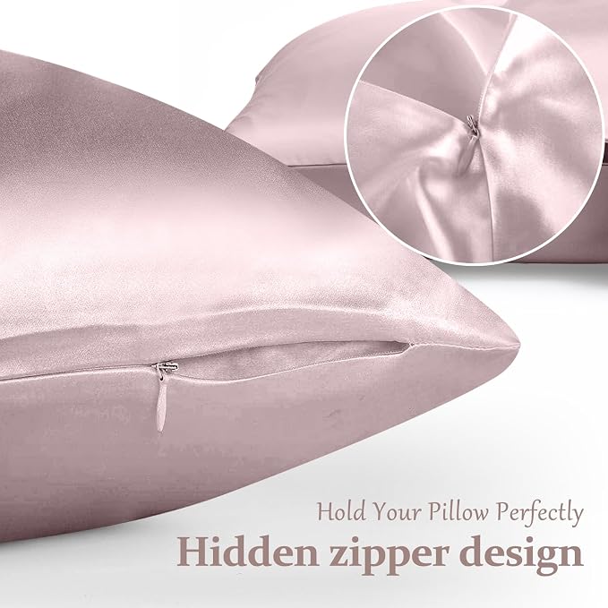 2 Pack 100% Pure Silk Pillowcase - Image 4