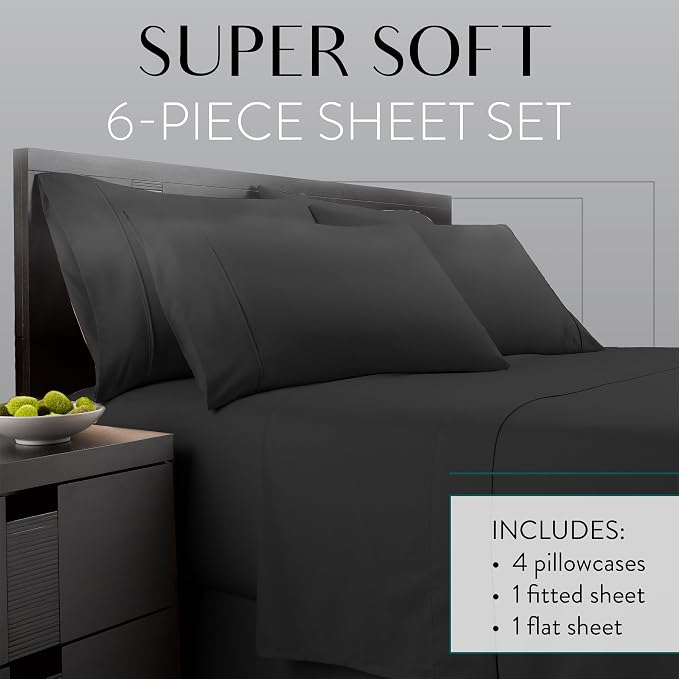 Danjor Linens Bed Sheet Set Queen Size - Image 2