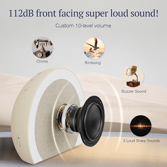 ANJANK Extra Loud Alarm Clock - Image 6