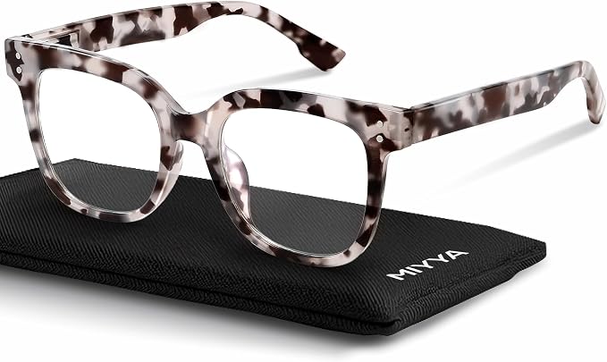 miyya Blue Light Glasses for Women & Men – Oversized UV & Blue Light Blocker by miyya