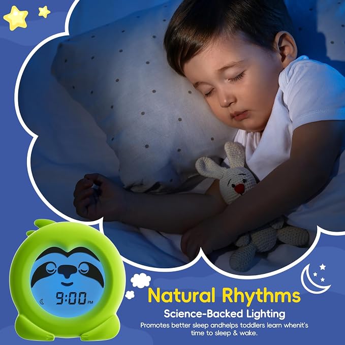 B&H Sleep Trainer Clock for Toddler - Image 3