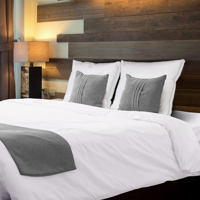 Utopia Bedding Bed Pillows for Sleeping European Size, Soft & Fluffy Pillow - Image 3