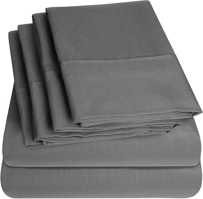 Cal King Size Bed Sheets by SweetHomeCollection