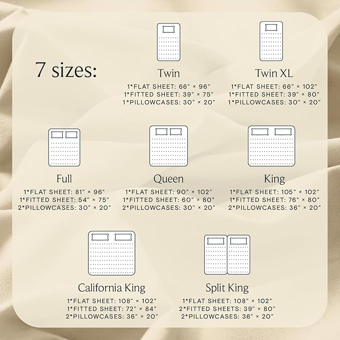 LuxClub 4 PC King Size Sheet Set Deep Pockets 18" Wrinkle Free Cooling Bed - Image 4