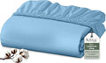 Royale Linen 100% Organic Cotton Fitted Sheet by ROYALELINENS