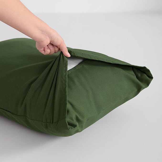 FLXXIE Pillow Cases Queen, Soft Microfiber Pillow Covers - Image 3