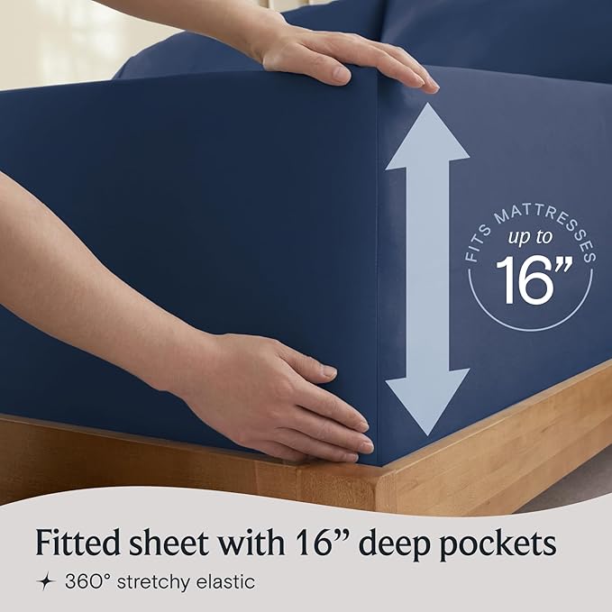 LuxClub Twin XL Sheets - Image 6