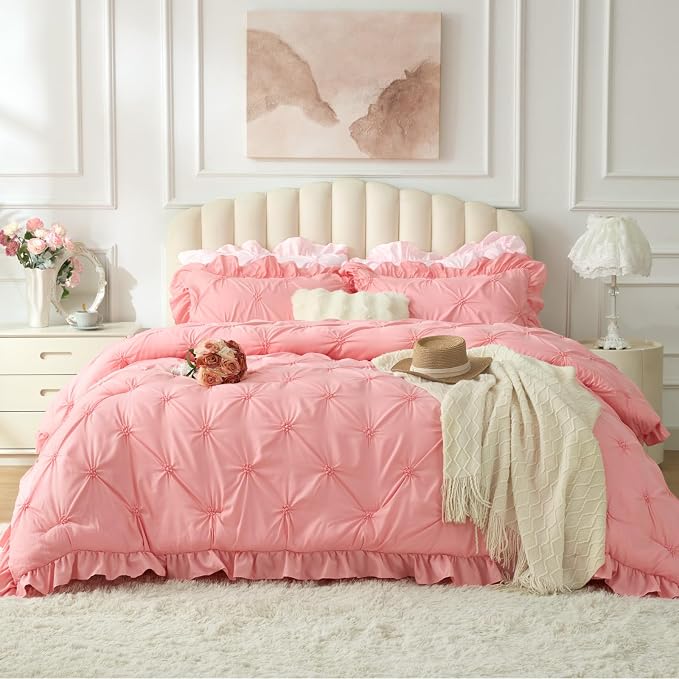 BEDELITE Pink King Size Comforter Set - Image 2