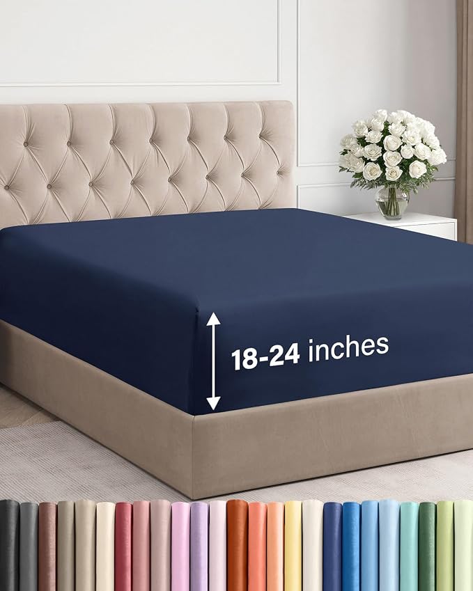 Extra Deep Full Fitted Sheet by CGKUnlimited