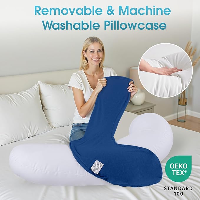 TranquilRelax C Shaped Body Pillow - Image 7