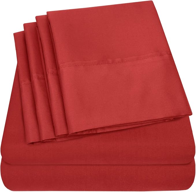 Full Size Bed Sheets by SweetHomeCollection