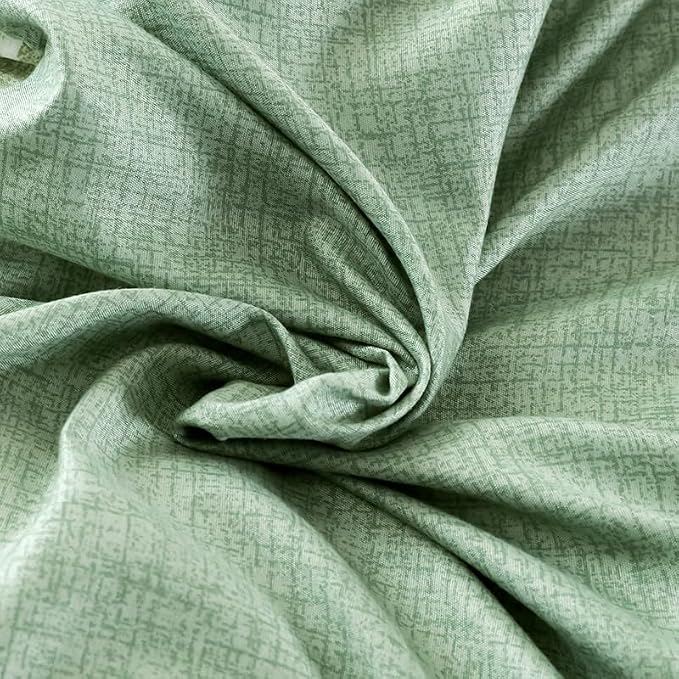 OAITE Duvet Cover Queen Size, Reversible Leaf Green Duvet Cover Set - Image 4