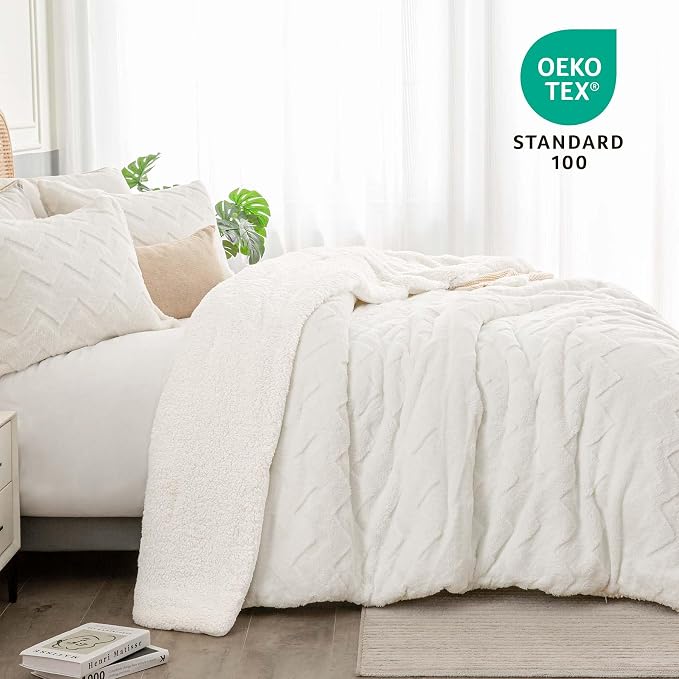 BEDELITE Fluffy Twin Comforter Set - Image 4