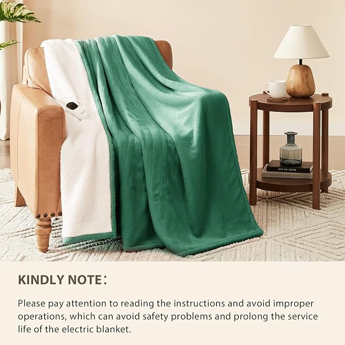 Homemate Electric Heated Blanket Twin Size - Image 6
