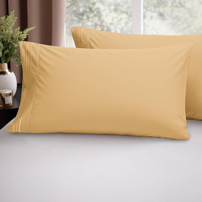 Elegant Comfort Luxury Ultra-Soft 2-Piece Pillowcase Set - Image 2