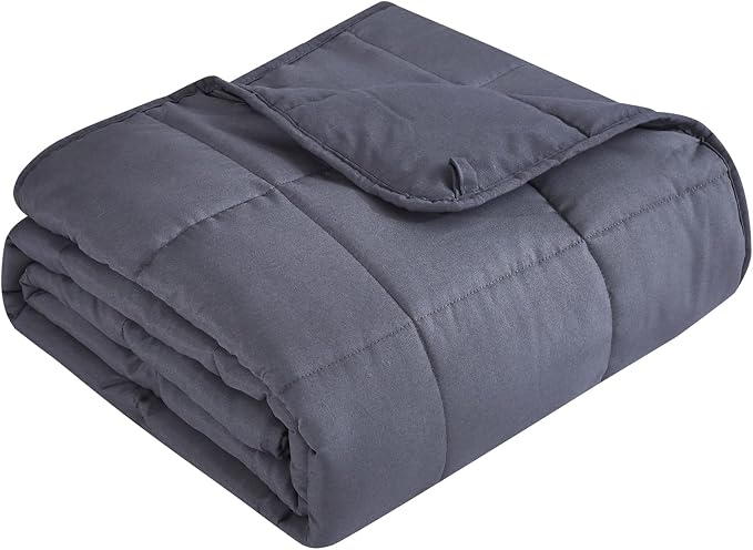 Topcee Weighted Blanket for Adults Twin Size Soft Cooling Heavy Blanket Sleeping by Topcee%E2%80%94ForYourGoodSleep