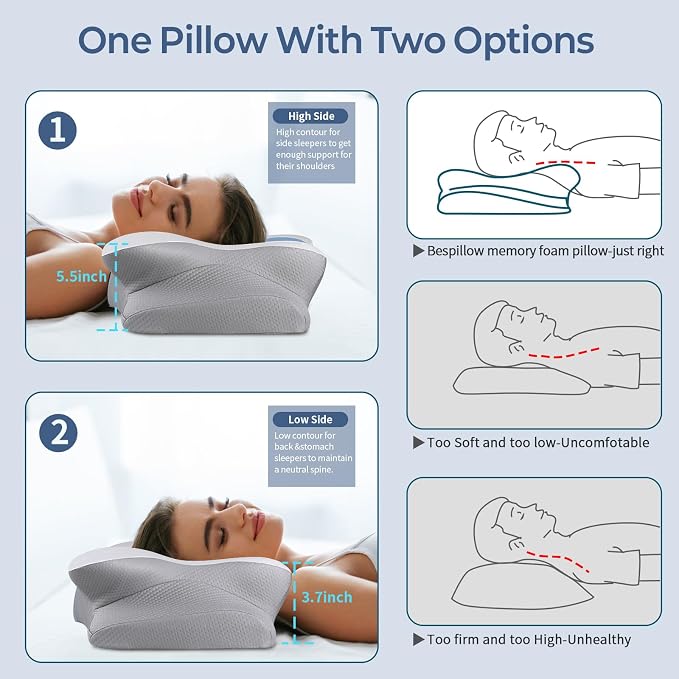 Cervical Neck Pillow for Pain Relief - Image 5