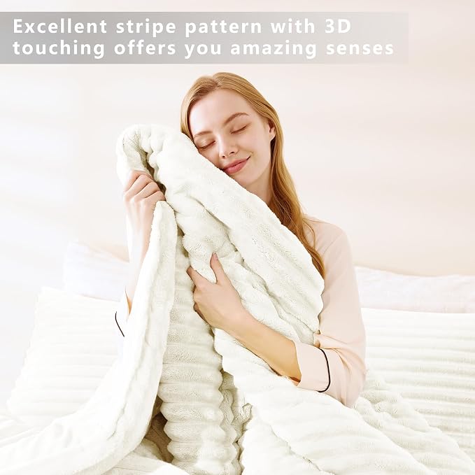 CozyLux Fluffy King Size Comforter Set - Image 5