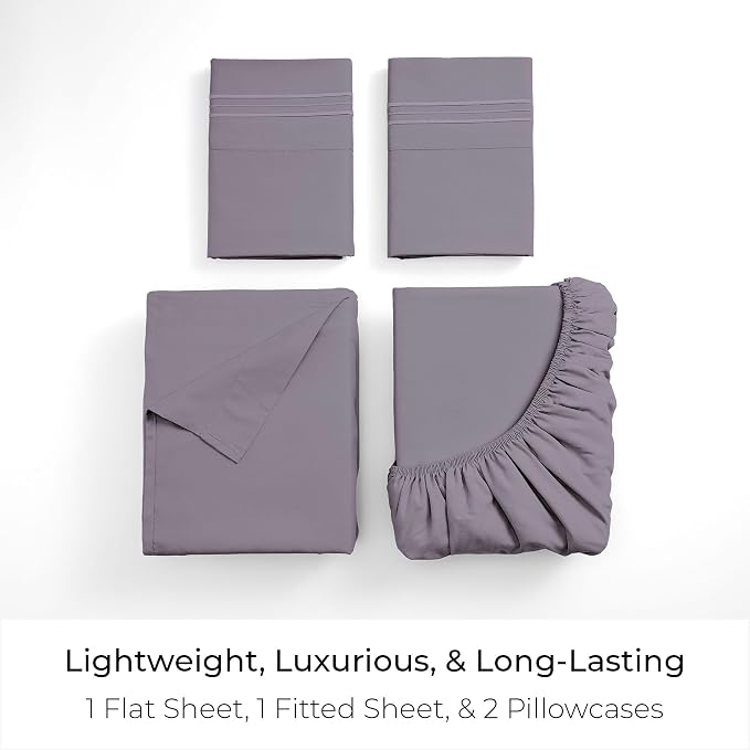 Mellanni California King Sheets Set - Image 3