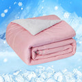 HOMFINE Cooling Comforter Queen Size, Japanese Double-Sided Cold Tech Fabric by HOMFINE