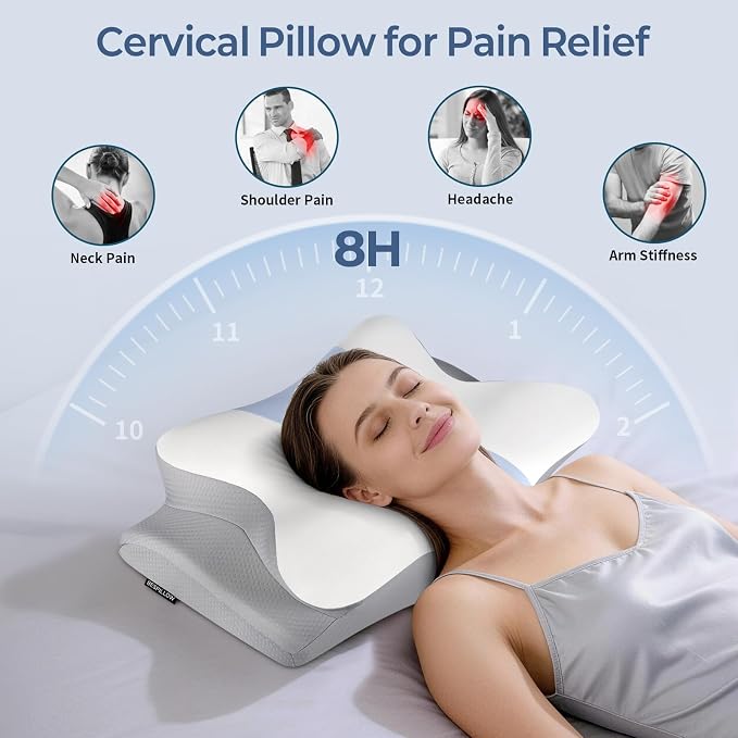 Cervical Neck Pillow for Pain Relief - Image 2