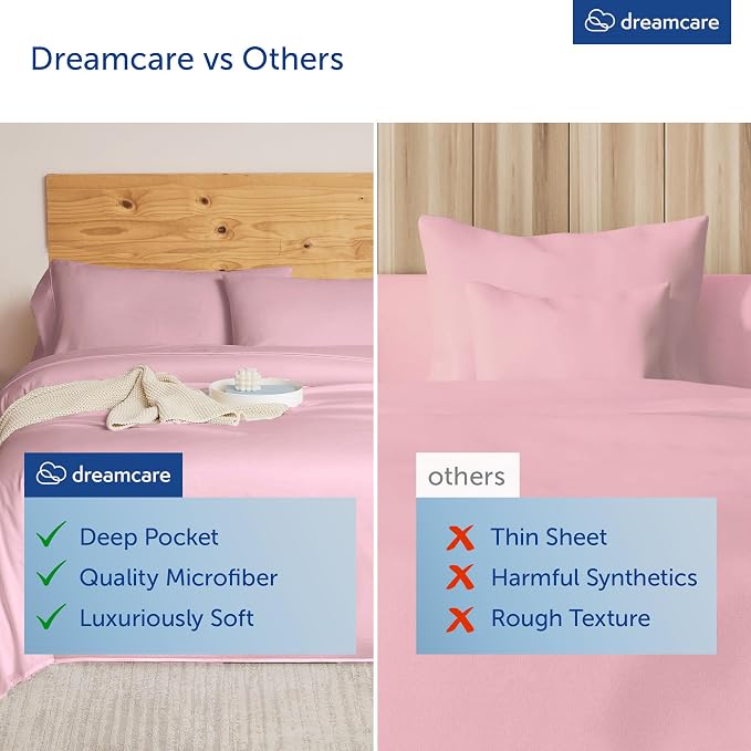 DREAMCARE Queen Sheet Set - Image 4