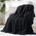 Super Fuzzy Soft Sherpa Fleece Weighted Blanket, 15 lbs Dual Sided Fluffy Heavy by EazfyPro