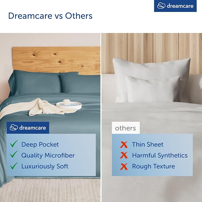DREAMCARE Queen Sheet Set - Image 7