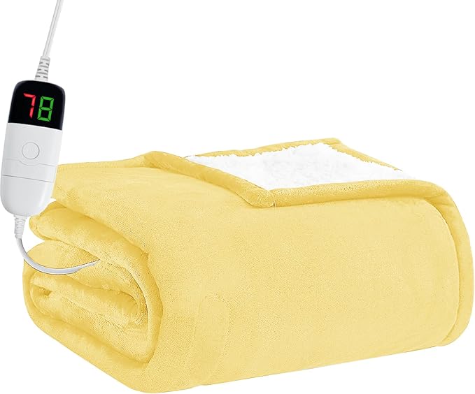BOMOVA Heated Electric Blanket Twin by BOMOVA
