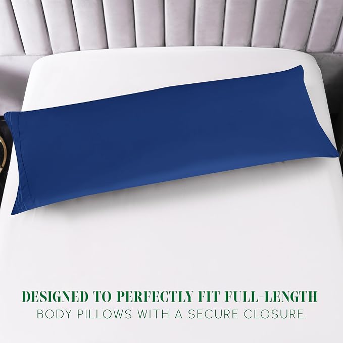 Elegant Comfort Luxury Ultra-Soft 1-Piece Body Pillowcase - Image 3