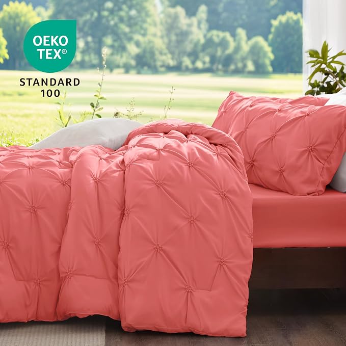 BEDELITE Coral Queen Comforter Set - Image 3