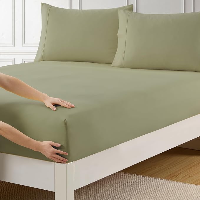 Full Size Fitted Sheet Only by SweetHomeCollection